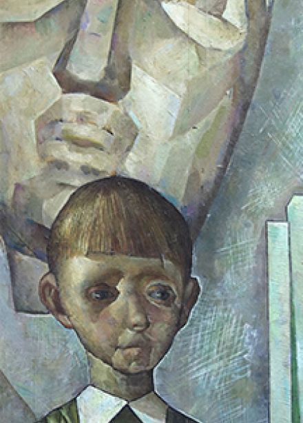 Выставка Леонида Стуканова «Мальчик с маской»