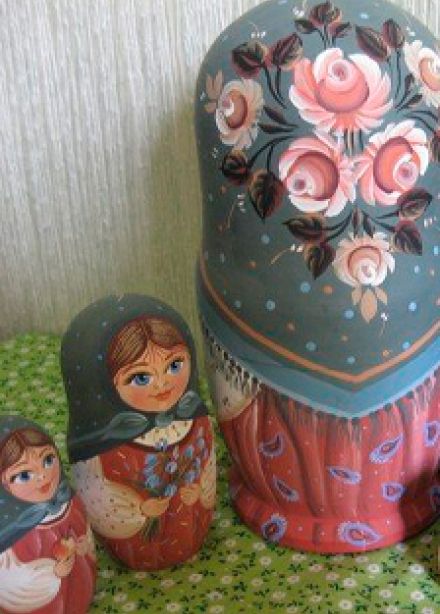 Роспись матрёшки. Мастер-класс