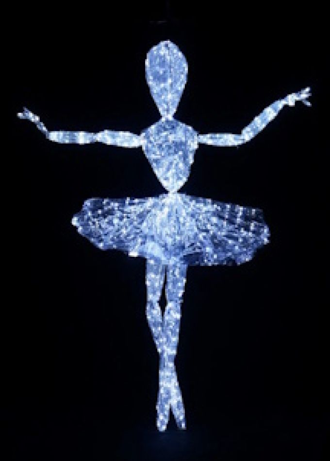 Представление световых кукол. Театр Николая Зыкова