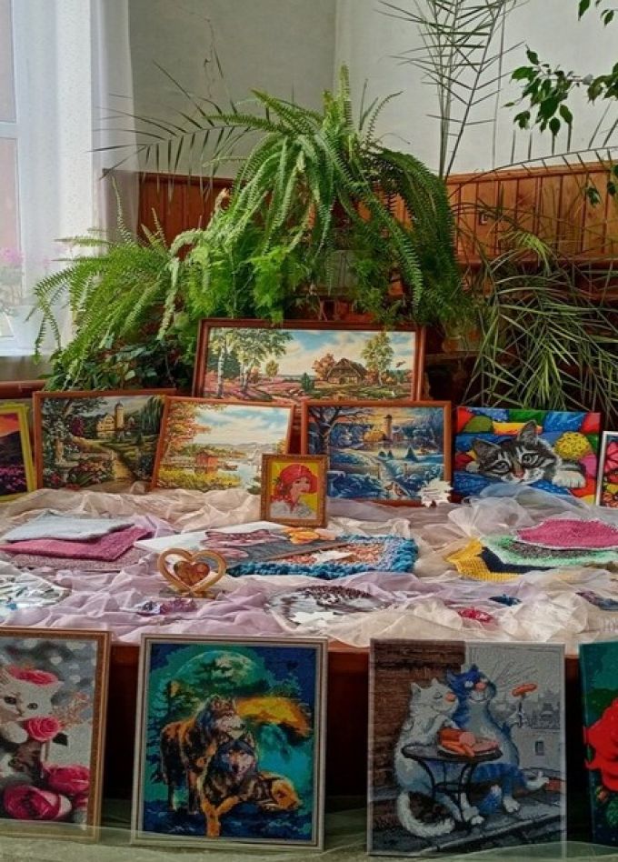 Волшебная мозаика. Выставка декоративно-прикладного творчества