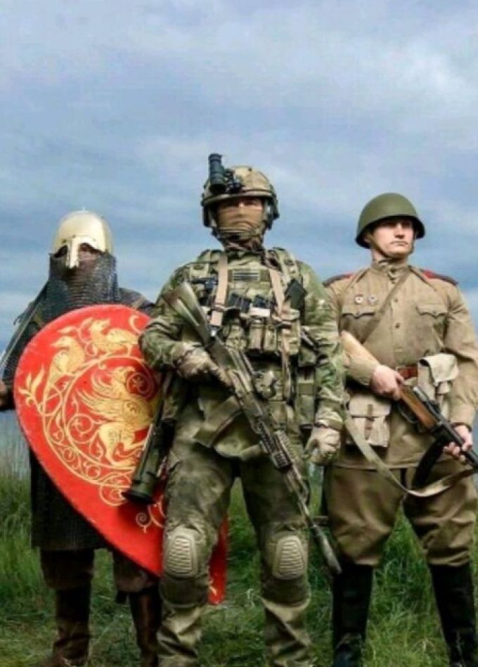 От богатырей до героев нашего времени